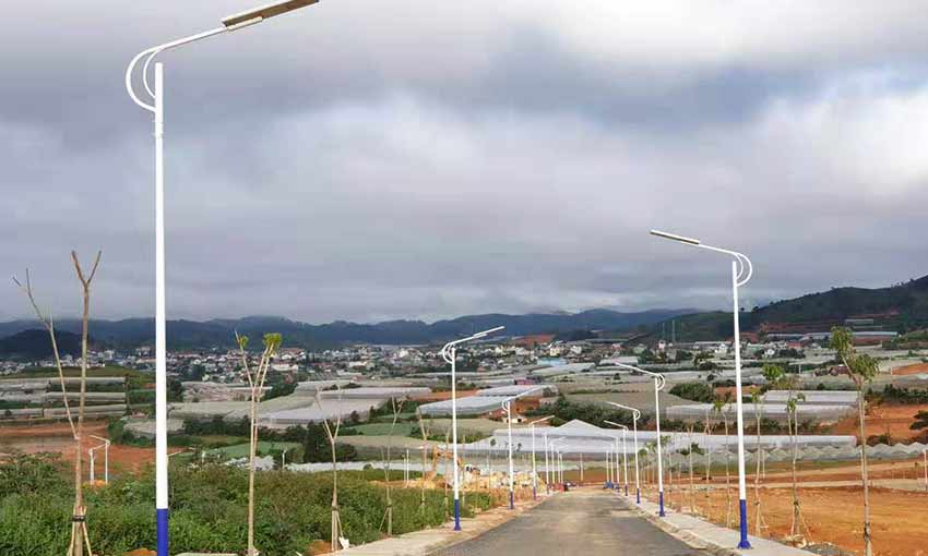 Integrated All In One Solar LED Street Light in Vietnam