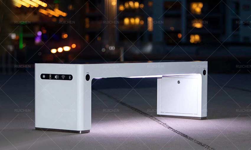 Solar Smart Powered Charging Bench--United States
