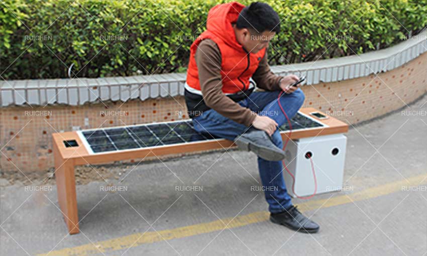 solar bench