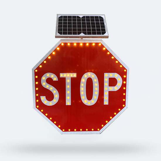 High-Reflectivity Traffic Sign