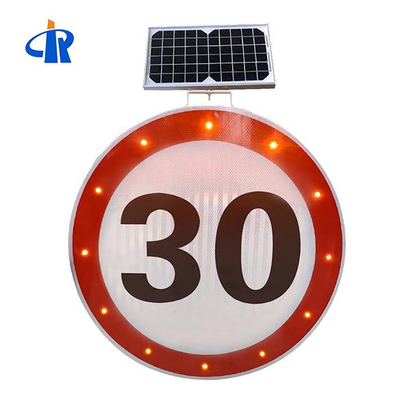 20ml headspace vial30km Speed Limit Restriction Solar Traffic Signs