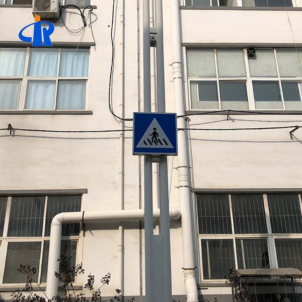 Energy Saving solar Pedestrian Crossing sign factory