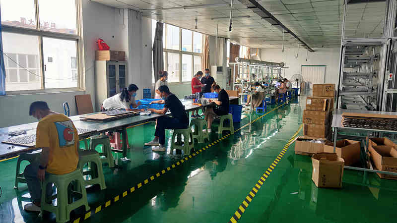 Ruichen Group’s solar road stud production environment