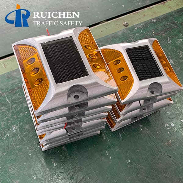 Aluminum solar road stud for city road